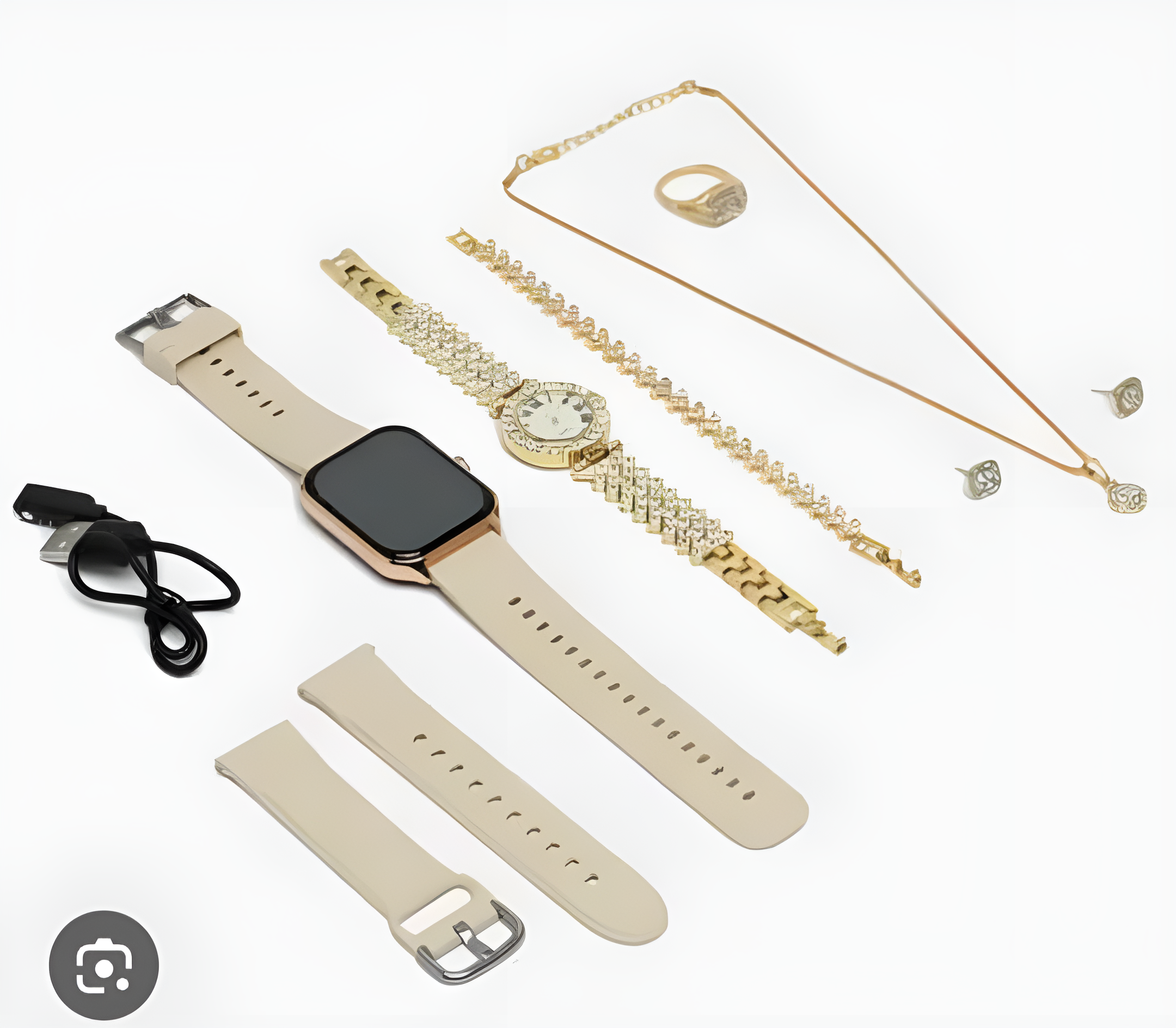 A58 Plus 6 in 1 - Smartwatch For Women  | Perfect For Gift