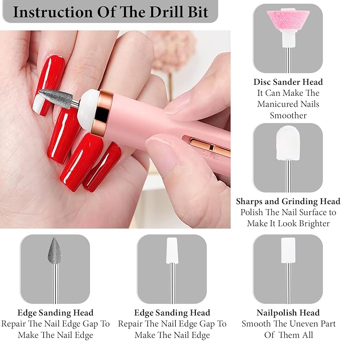 5 in 1 Pro Manicure Kit – Salon-Grade Nail Tool for Flawless At-Home Grooming