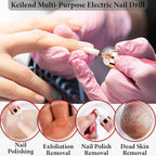 5 in 1 Pro Manicure Kit – Salon-Grade Nail Tool for Flawless At-Home Grooming