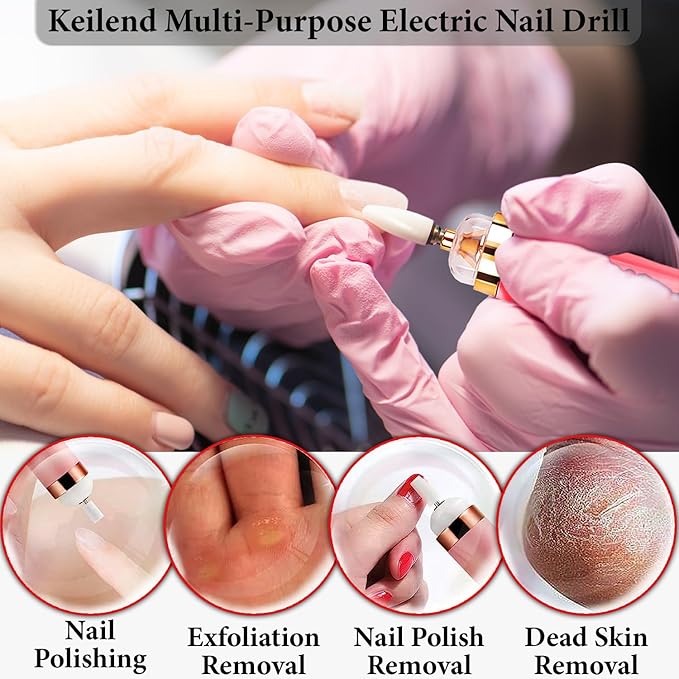 5 in 1 Pro Manicure Kit – Salon-Grade Nail Tool for Flawless At-Home Grooming