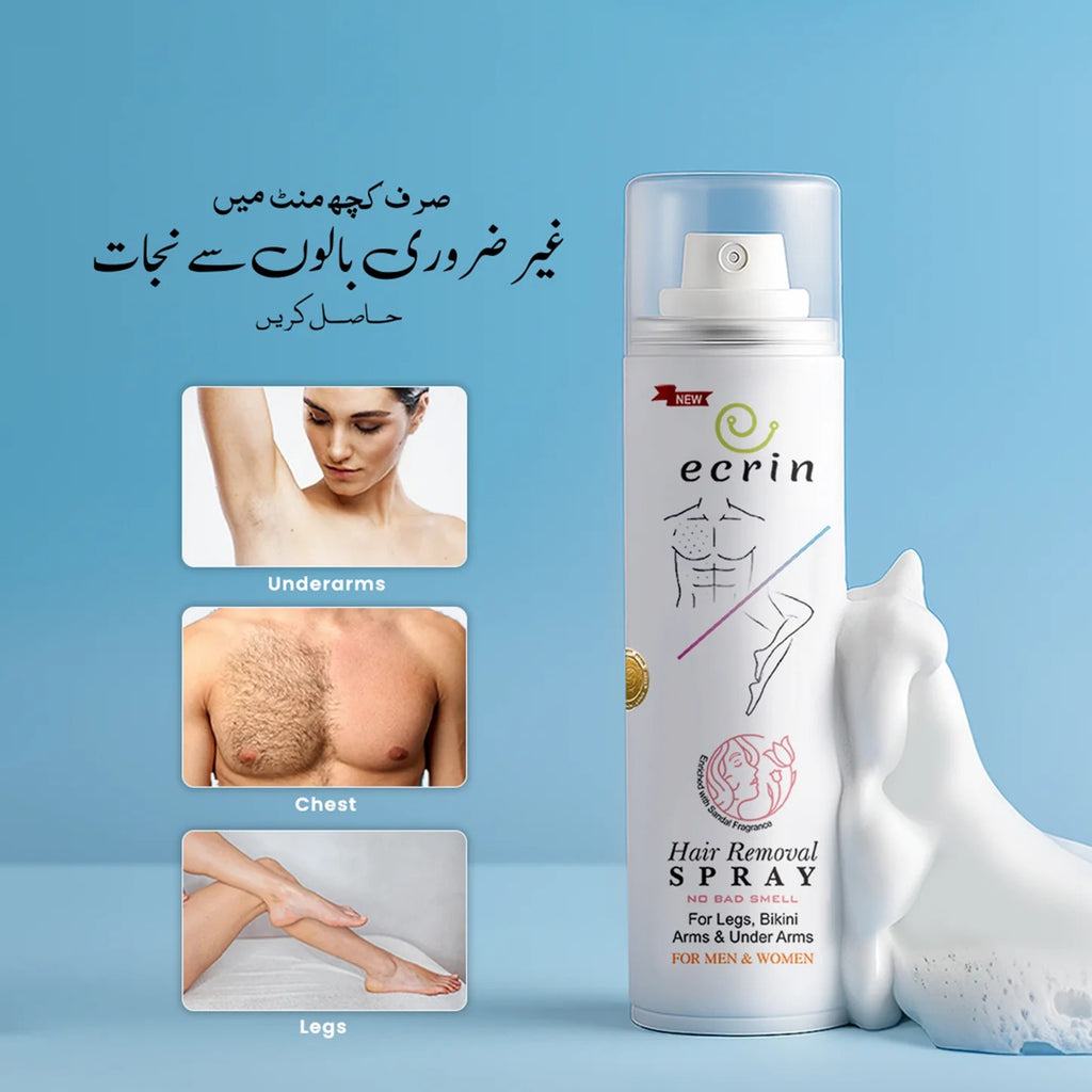 New Ecrin Hair Removal Foaming Spray (200ML)