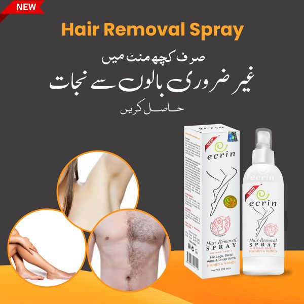 Ecrin Hair Removal Spray – Authentic & Effective Formula