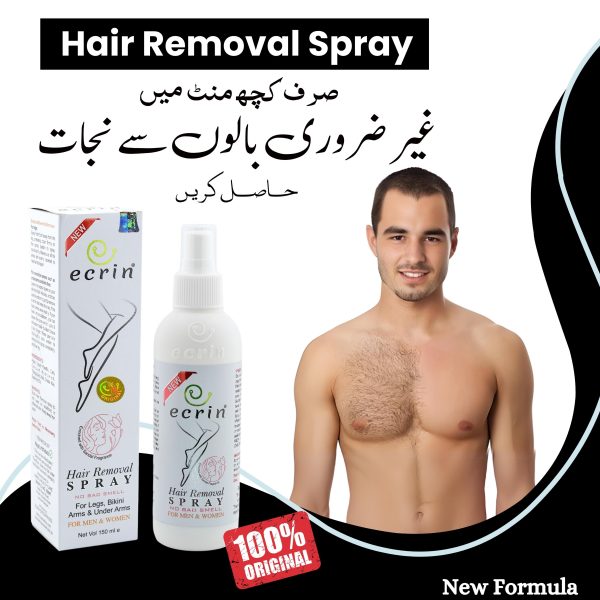 Ecrin Hair Removal Spray – Authentic & Effective Formula