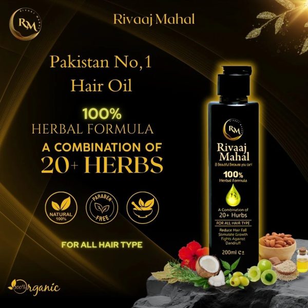 Rivaaj Hair Oil  Organic Hair Problem Solution